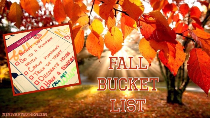 Fall Bucket List